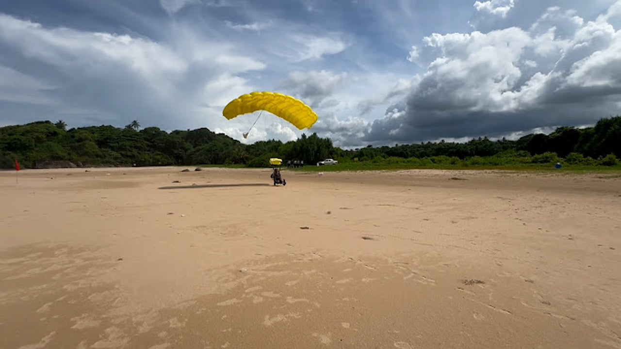 Skydiving from Bentota