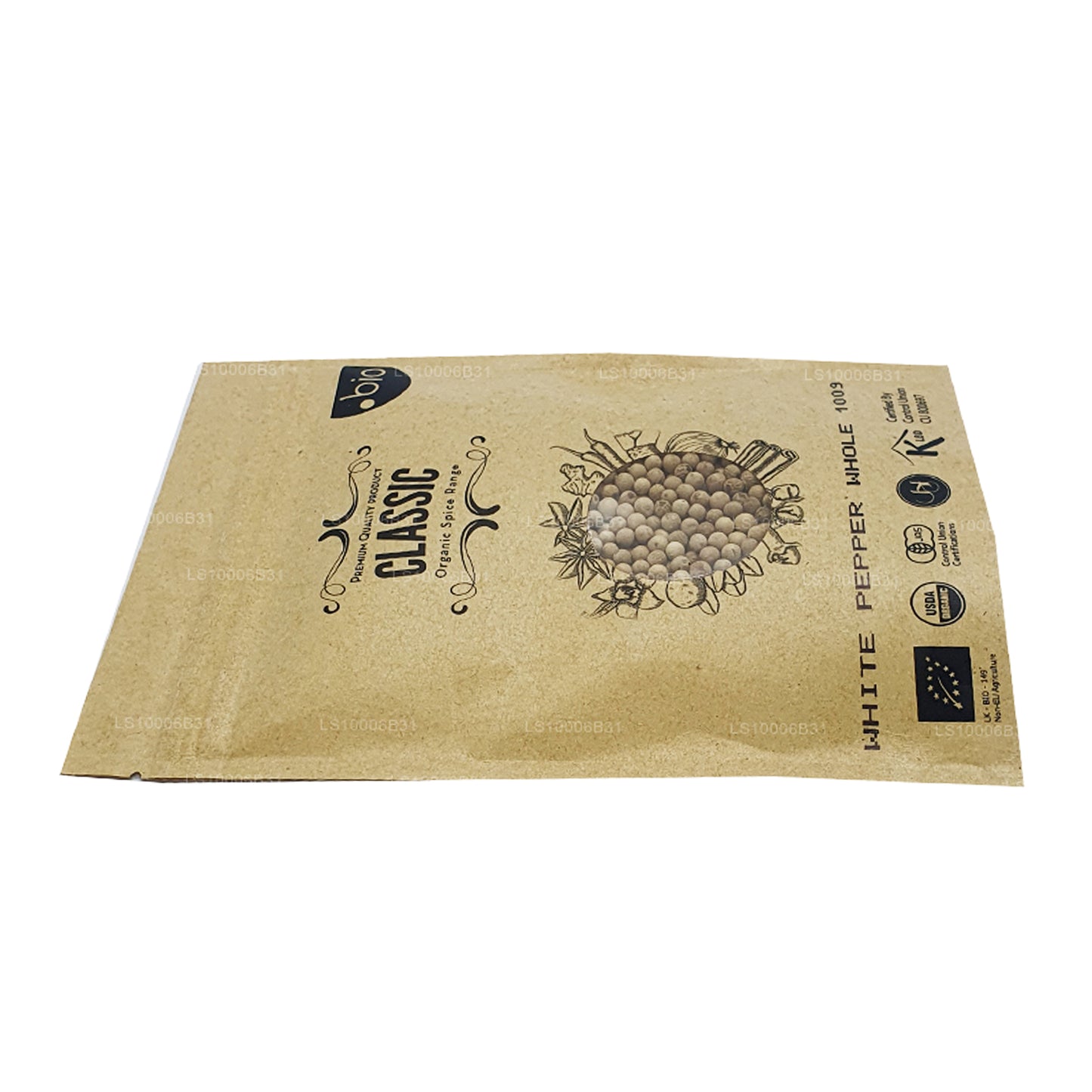 Lakpura Organic White Pepper Whole