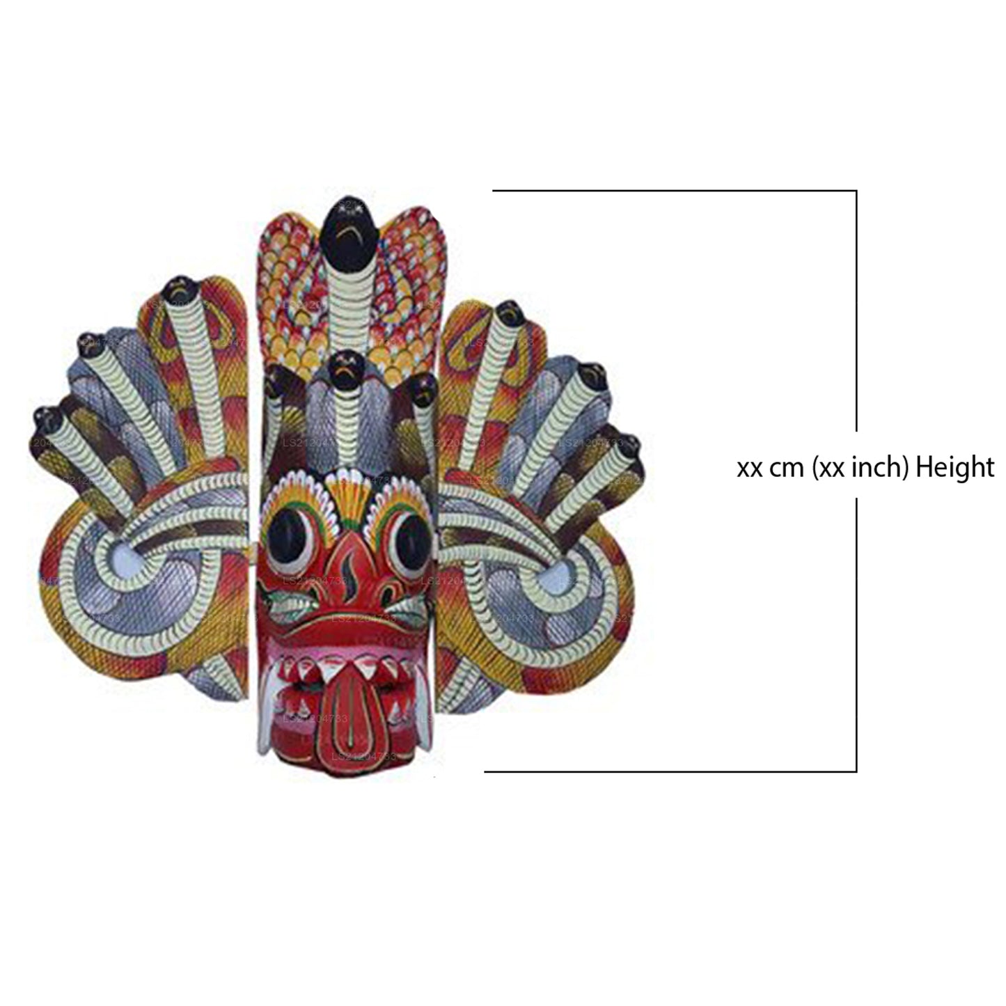 Dwi Naga Raksha Mask