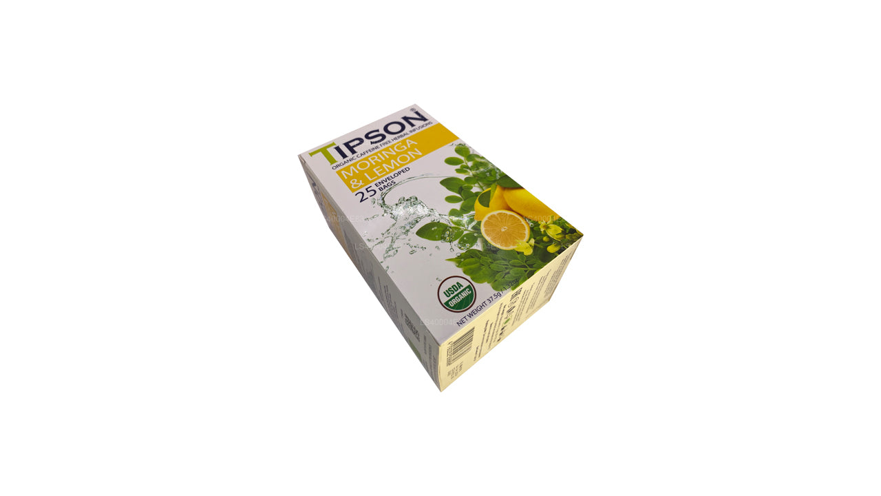 Tipson Moringa & Lemon Tea 25 Tea Bags (37.5g)