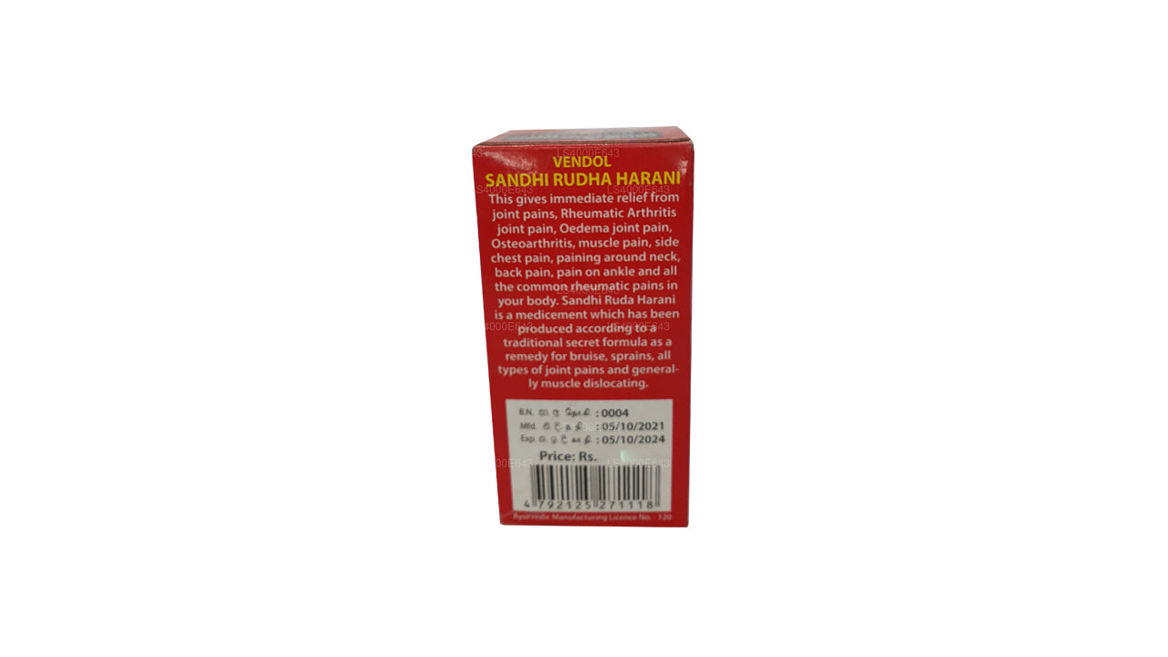 Vendol Sandhi Rudha Harani (50ml)