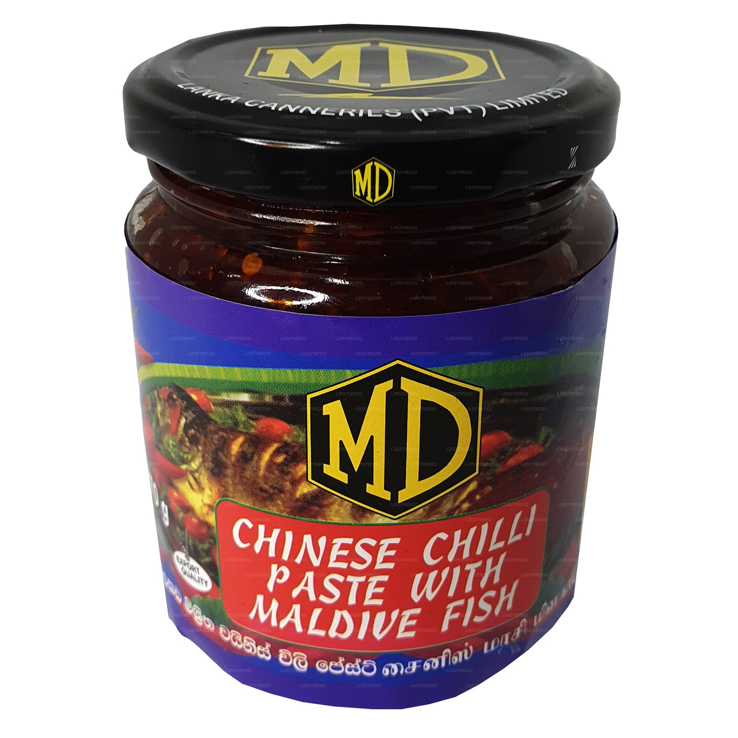 MD Chinese Chilli Paste with Maldive Fish (270g)