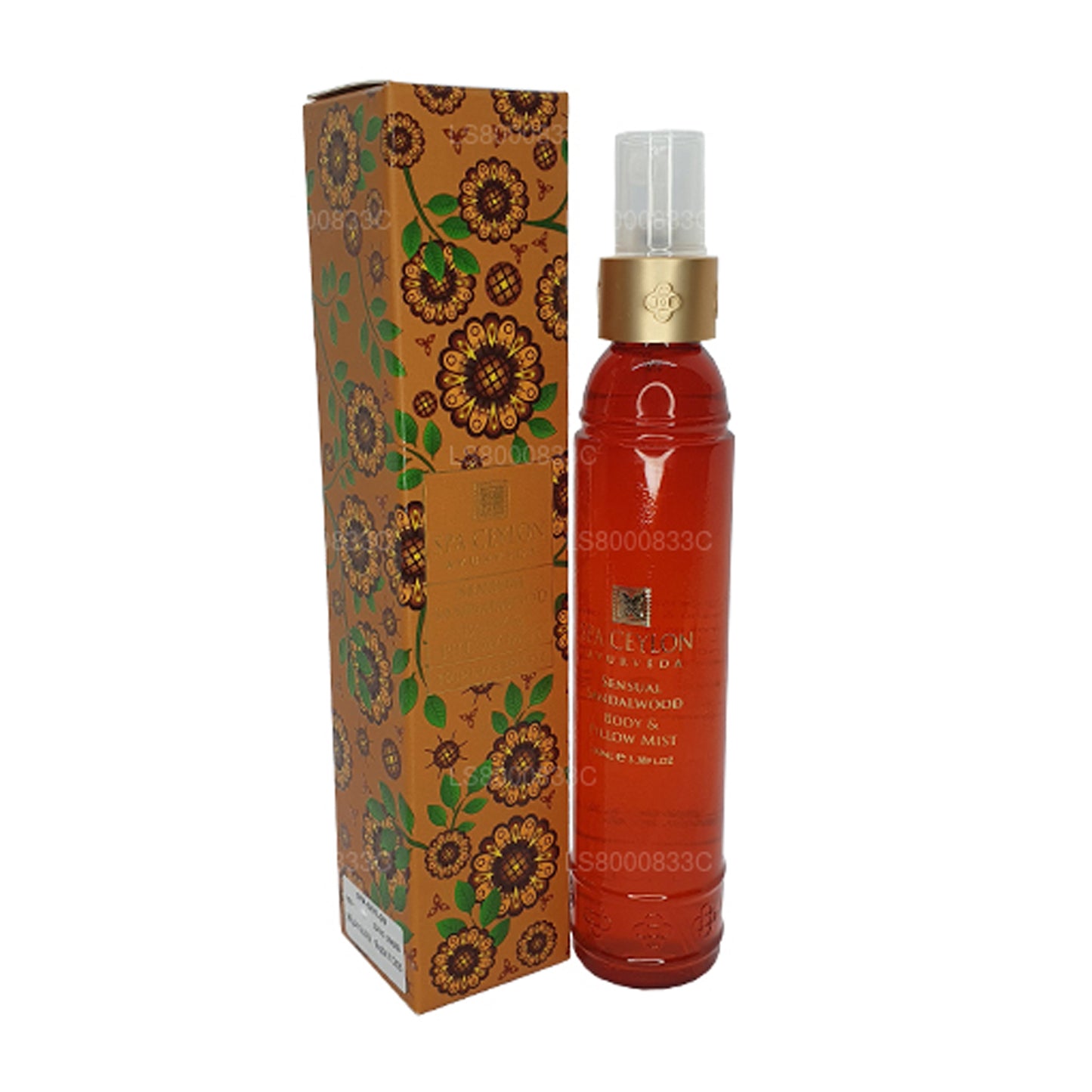 Spa Ceylon Sensual Sandalwood Body and Pillow Mist (100ml)