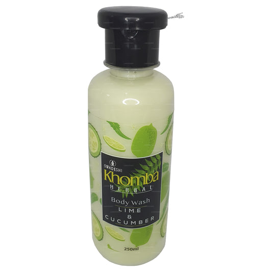 Swadeshi Khomba Lime & Cucumber Body Wash (250ml)