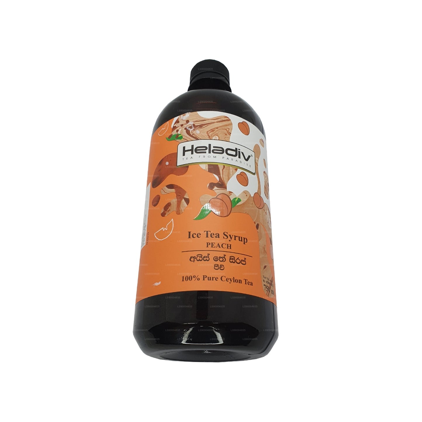 Heladiv Peach Ice Tea Syrup (750ml)