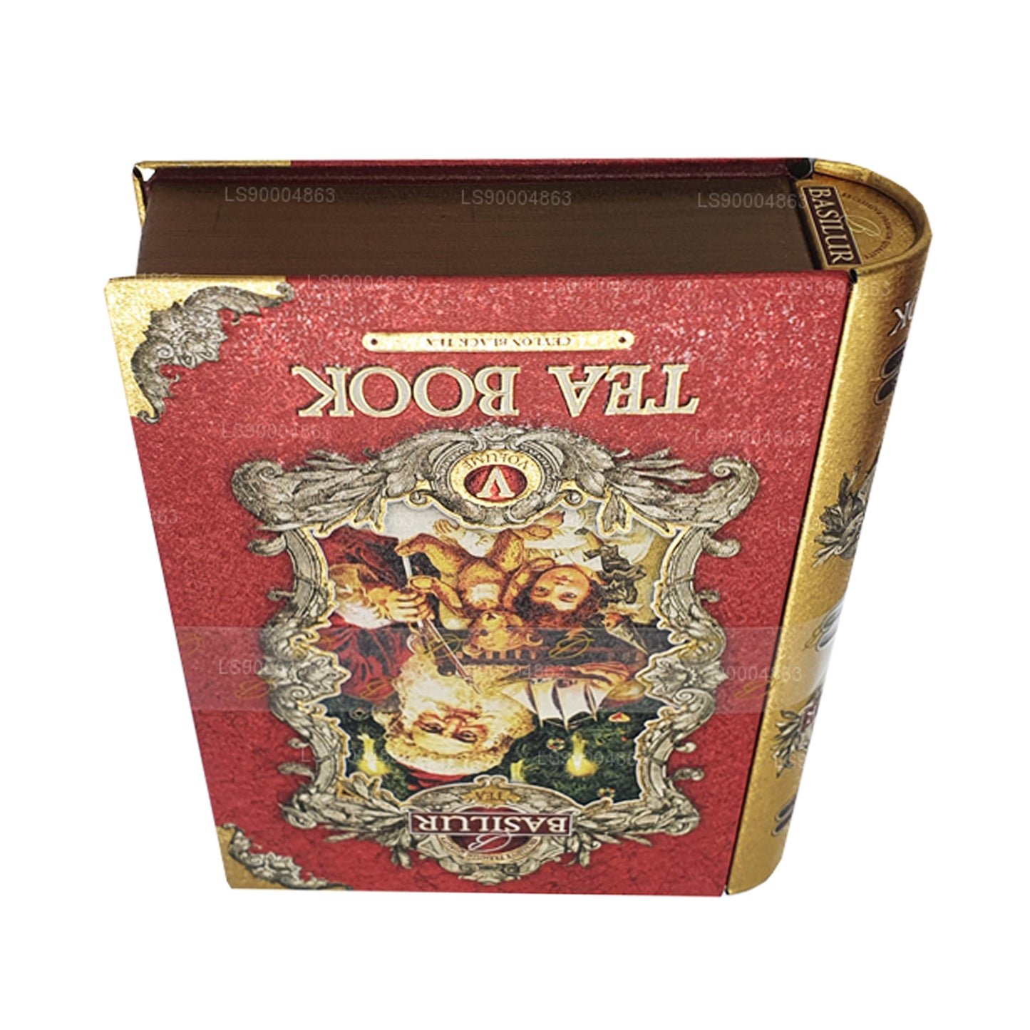 Basilur Festival "Tea Book Volume V - Red" (100g) Caddy