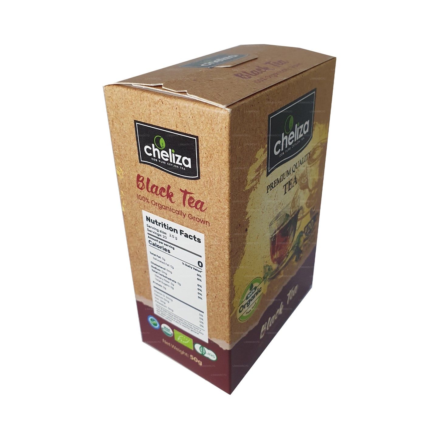 Cheliza Black Tea (50g) 20 Tea Bags