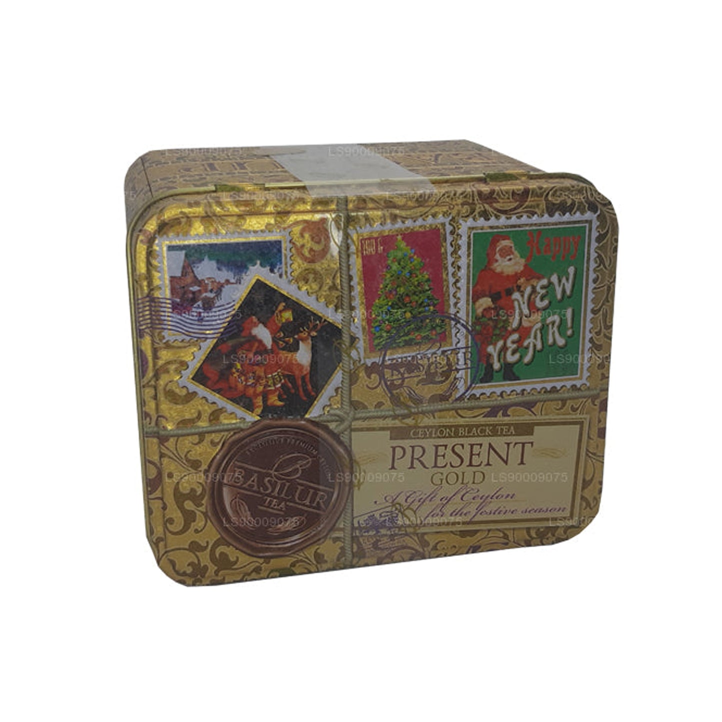 Basilur Present Gold Black Tea Tin (100g)