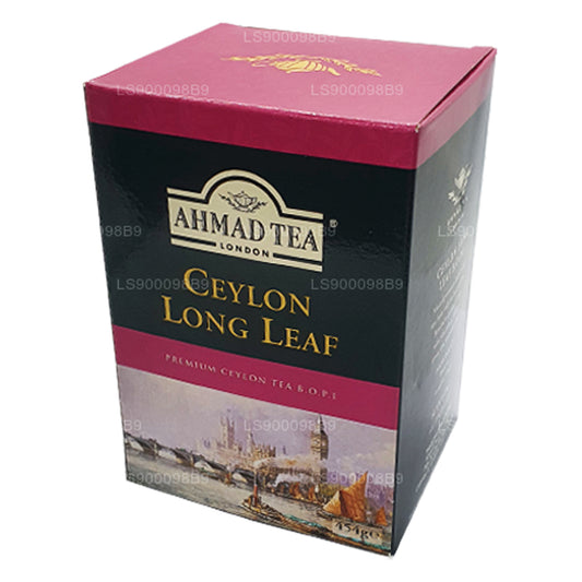 Ahmad Tea Ceylon Long Leaf Loose Tea Carton