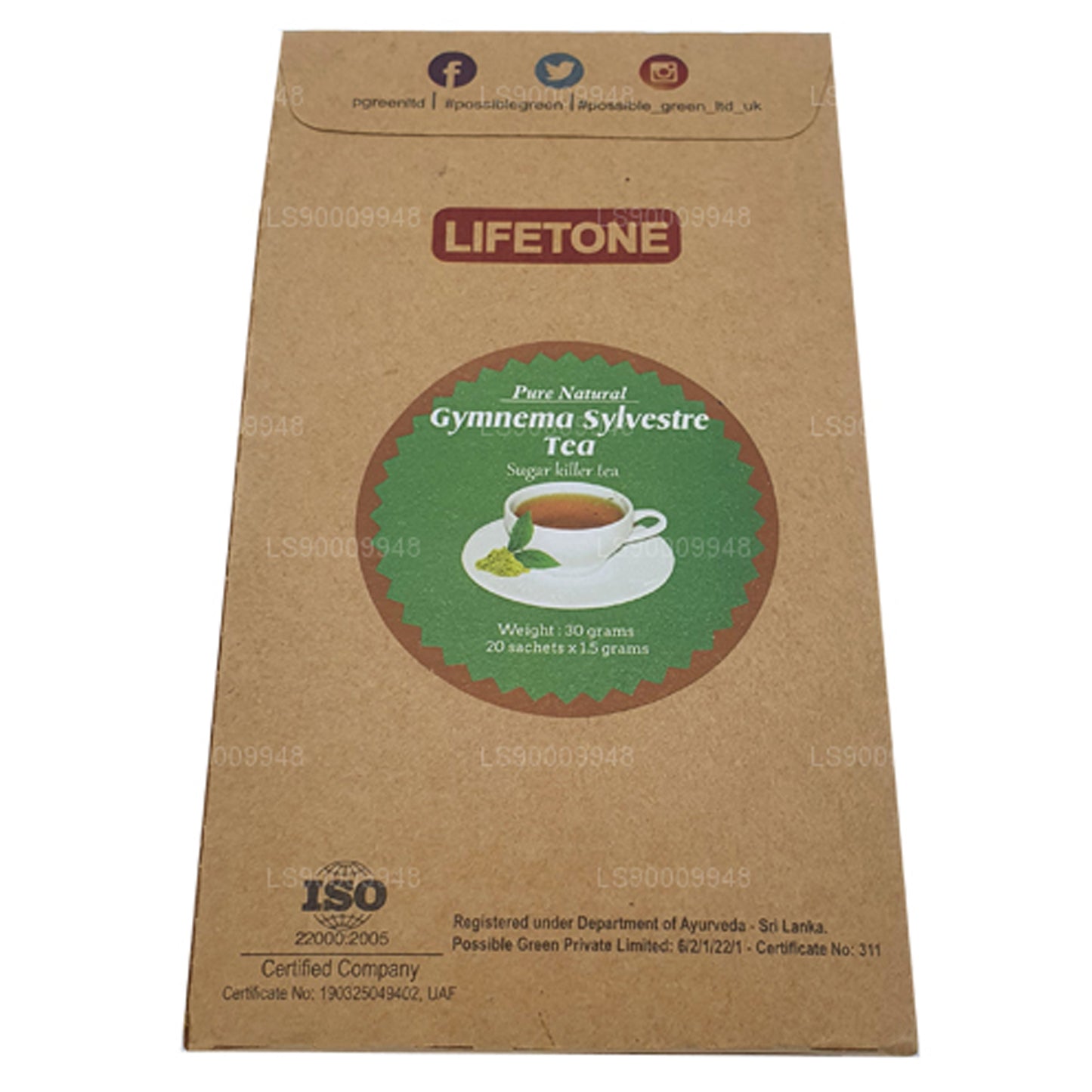 Lifetone Gymnema Sylvestre Tea (30g)