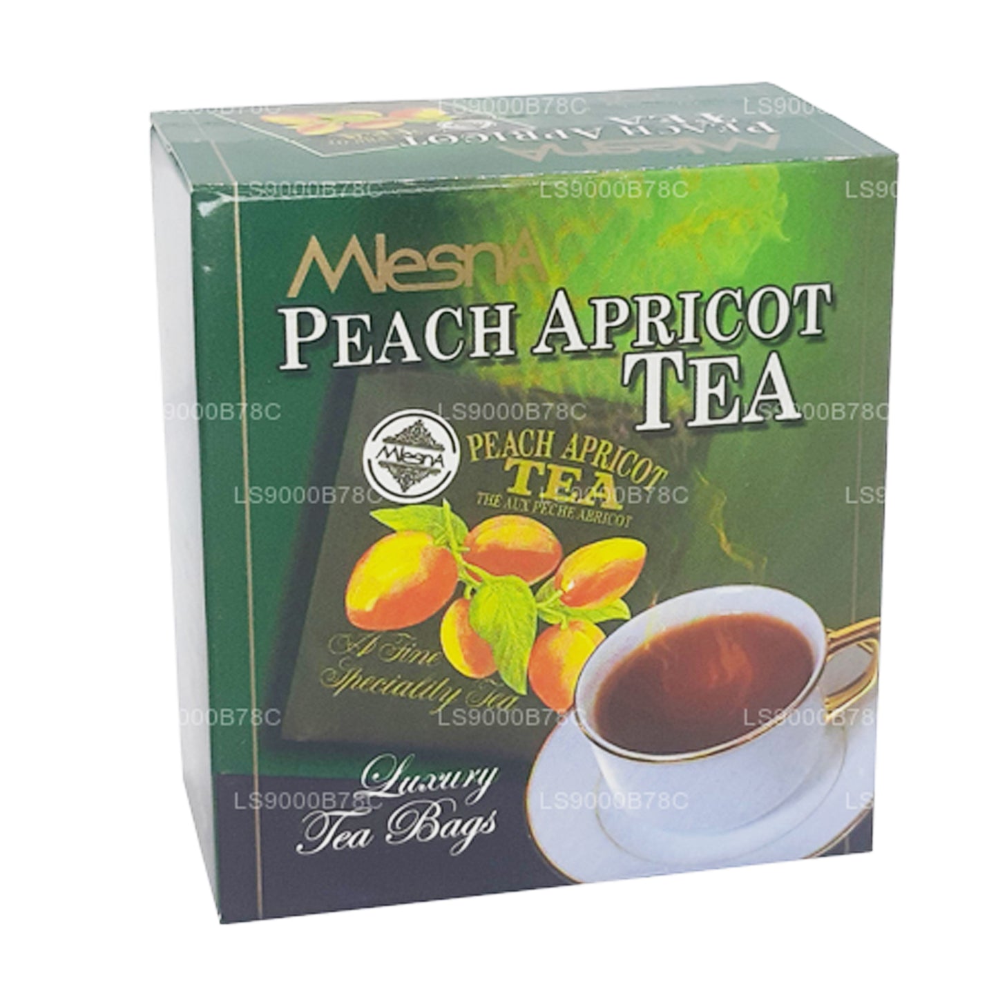 Mlesna Peach Apricot Tea (20g) 10 Luxury Tea Bags