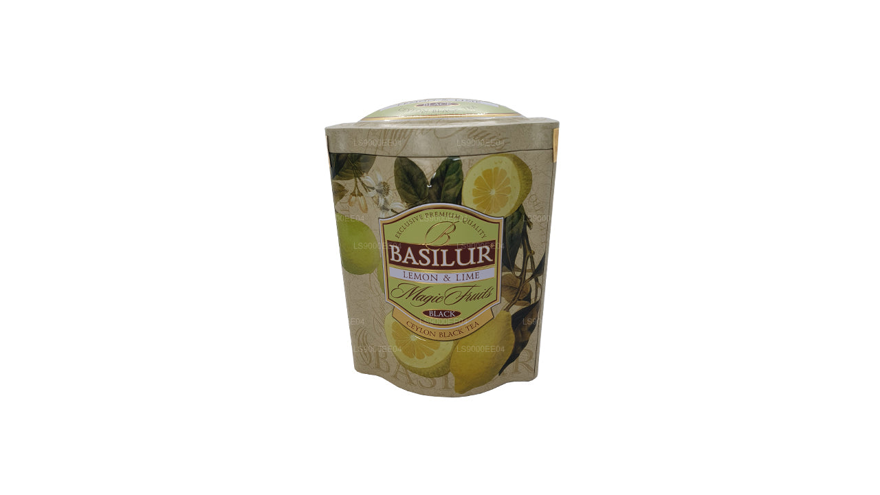 Basilur Magic Fruits Lemon and lime (100g) Tin Caddy