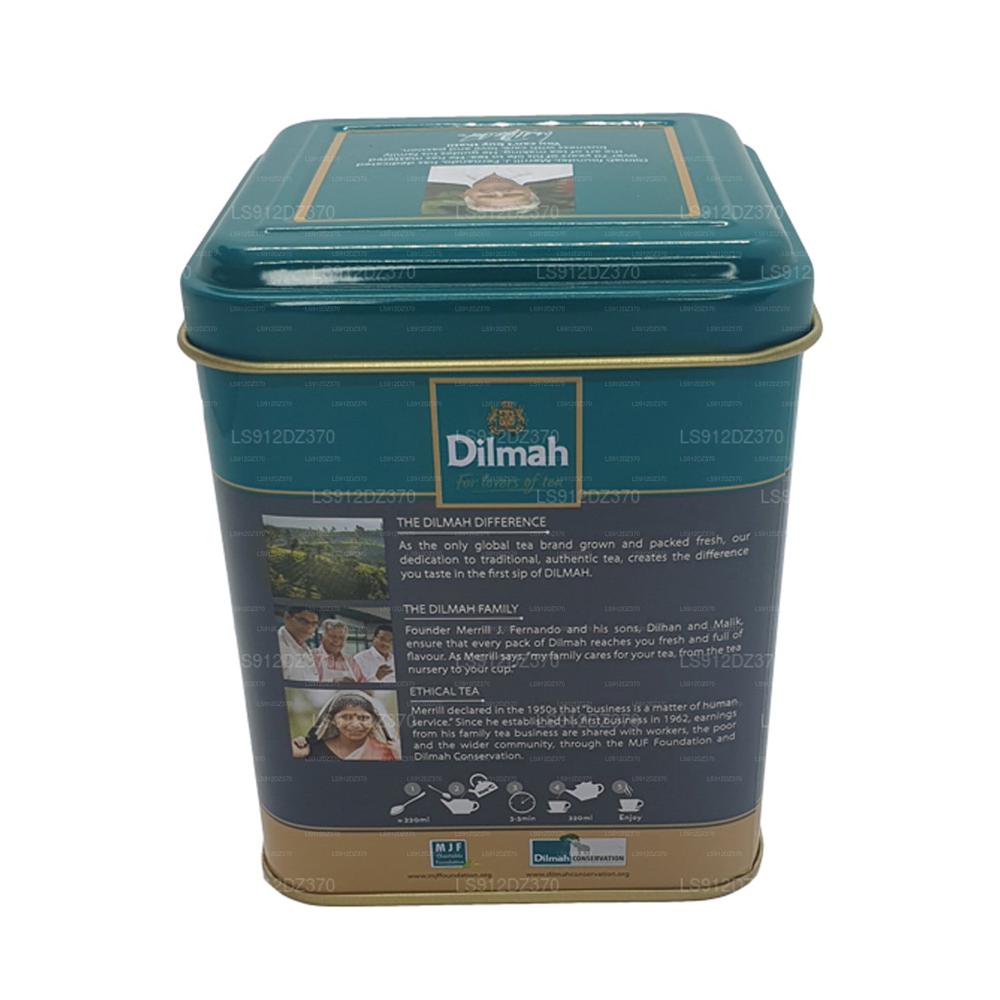 Dilmah Earl Grey Loose Leaf Tea Caddy (125g)