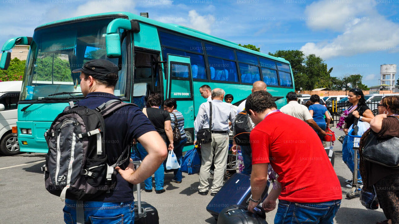 Transfer between Colombo Airport (CMB) and Peacock Residence, Anuradhapura