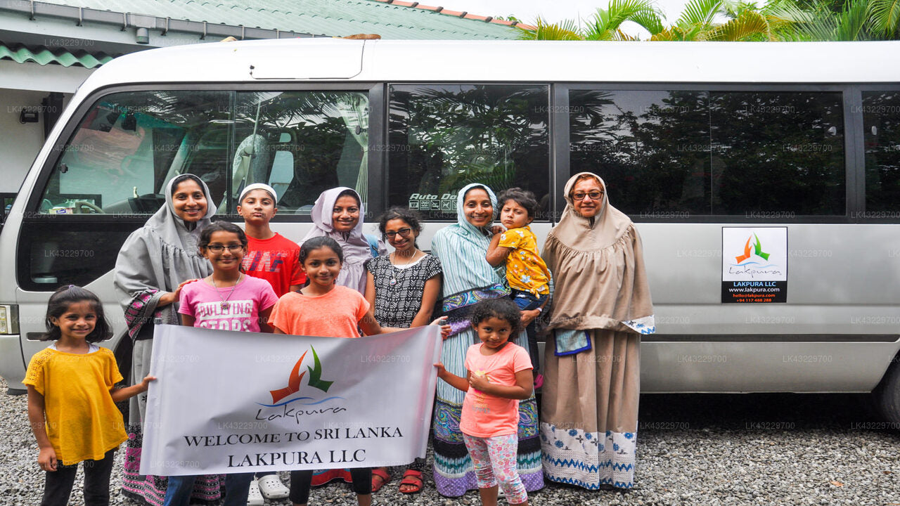 Transfer between Colombo Airport (CMB) and Flower Garden Eco Village, Sigiriya