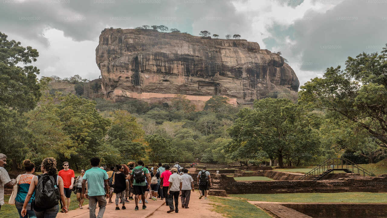 Sigiriya Rock and Countryside from Sigiriya