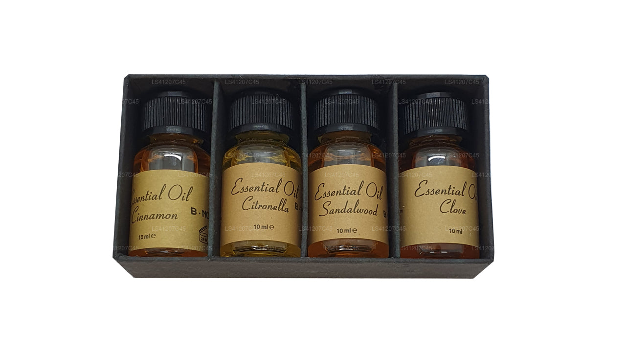 Siddhalepa Essential Oils Pack (4 x 10ml)