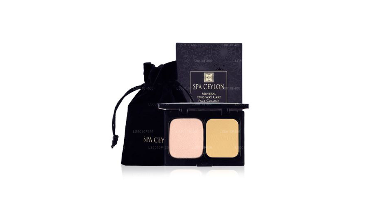 Spa Ceylon Mineral Two Way Cake Face Colour Compact 01 - Harvest Paddy