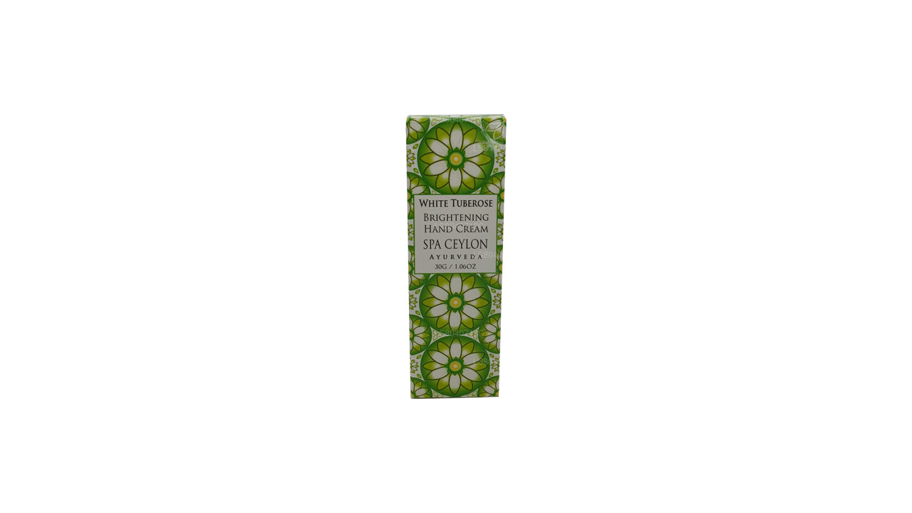 Spa CeylonÂ White Tuberose Brightening Hand Cream (30g)