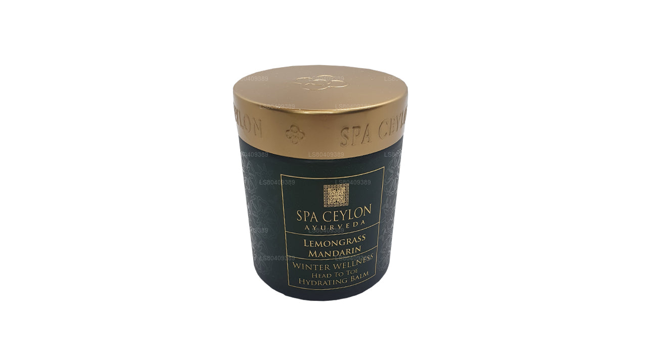 Spa Ceylon Lemongrass Mandarin Winter Wellness Head to Toe Hydrating Balm (200g)