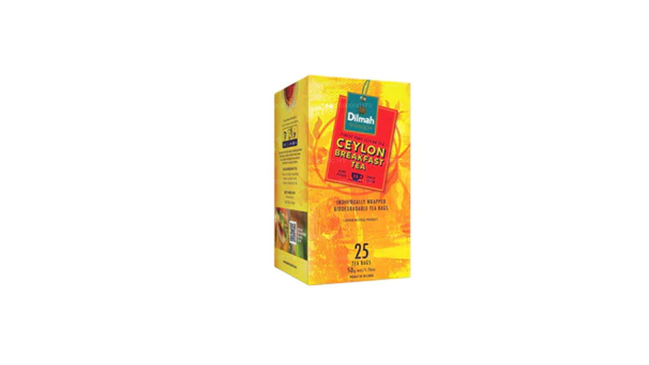 Dilmah Yum Ceylon Breakfast Tea (50g) 25 Tea Bags