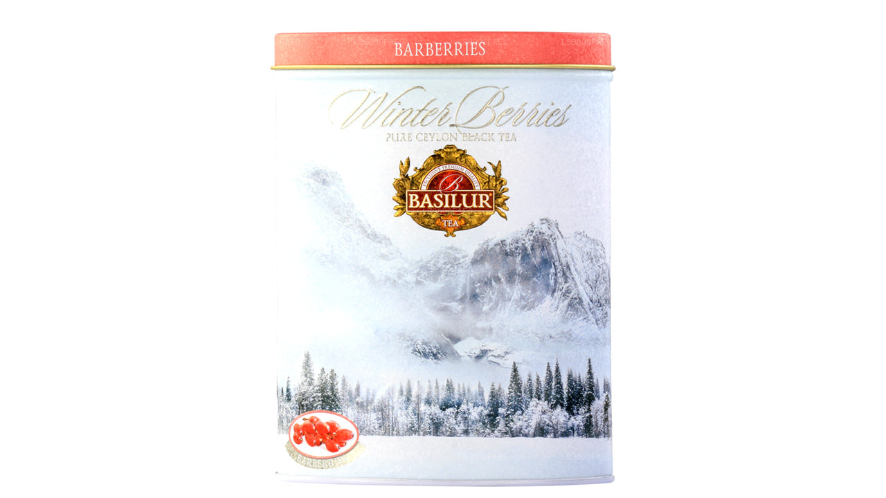 Basilur Winter Berries "Barberries" (100g) Tin