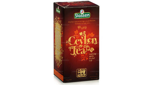Stassen Pure Ceylon Black Tea (50g) 25 Tea Bags
