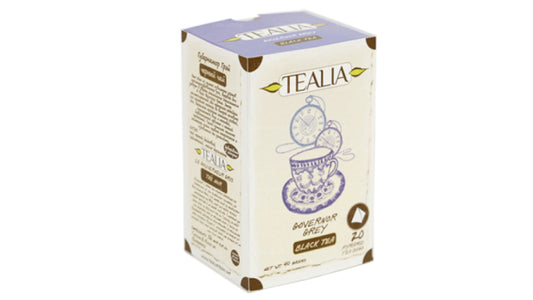 Tealia Govenor Grey - Pyramid Tea Bags (40g)