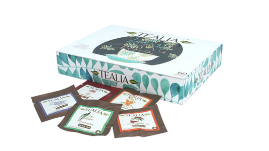 Tealia Gift Pack of 60 Sachets - Black Tea Collection