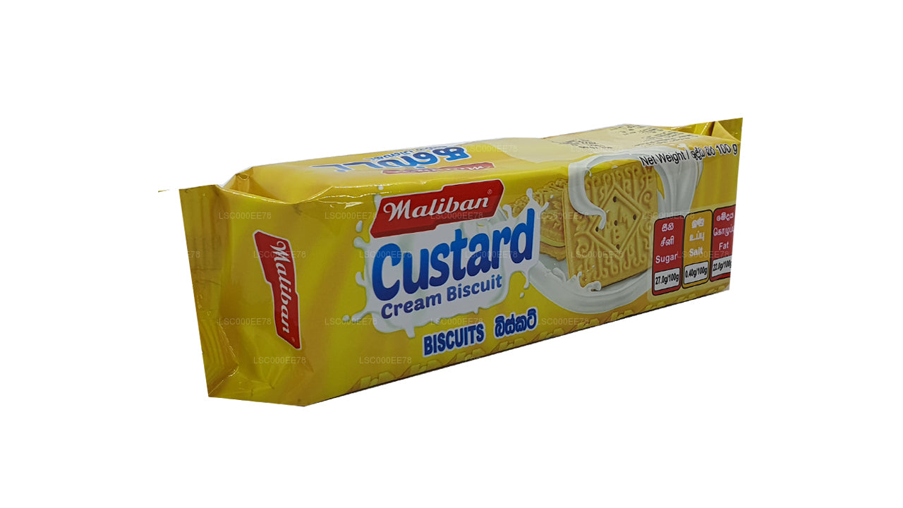 Maliban Custard Cream Sandwich Biscuit (100g)